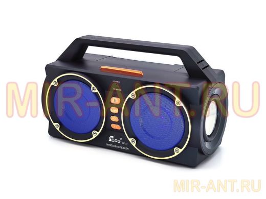 Радиоприемник  Fepe FP-33 "RPR-112188"  радиоприёмник-колонка с подсветкой динамиков, USB, Bluetooth