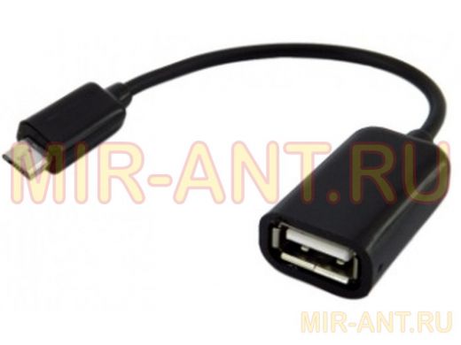 Адаптер OTG, USB - micro USB, Walker, 003, кабель